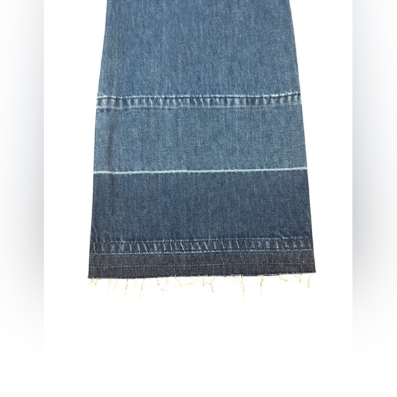 Veronica Beard Taylor Released Hem Cropped Wide-Leg Jean Size 26 - Picture 10 of 15